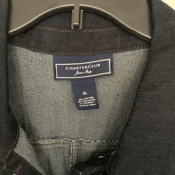 Charter Club Women’s Jean Jacket - Picture 3 of 5